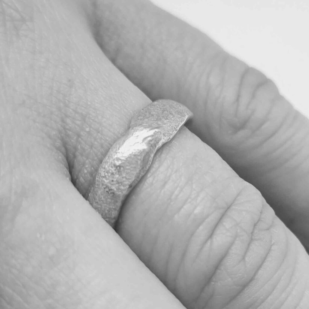 Fingerprint Ring by Mia Straka